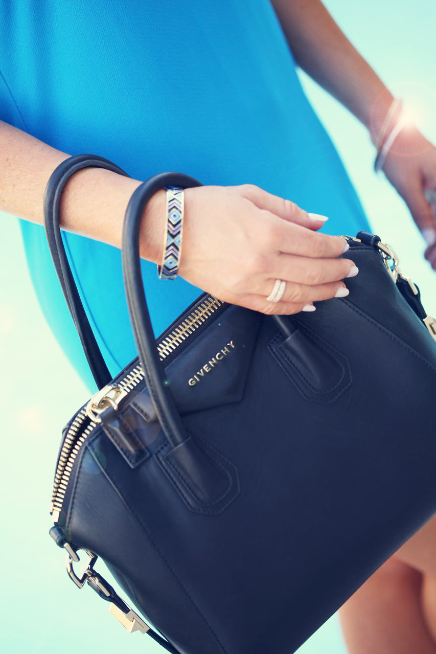 Givenchy Antigona bag in black on Hilary Kennedy blog