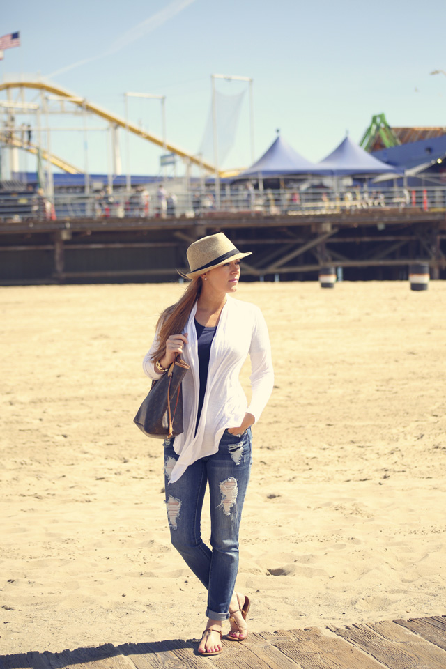 Travel Outfit: Santa Monica Pier