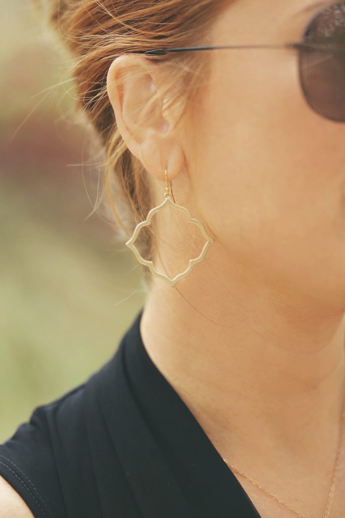 Hilary Kennedy Blog // Beaucoup Designs Octagon Earrings