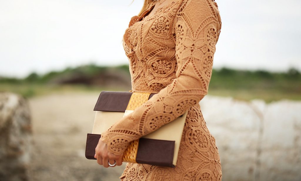 Hilary Kennedy Blog // Nude Crochet Dress