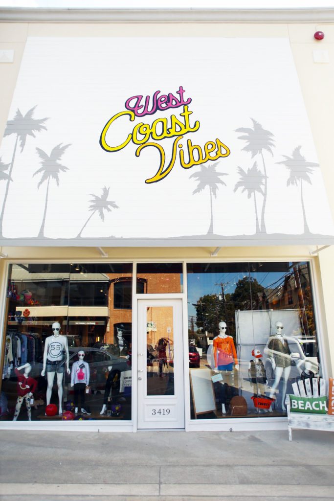 Hilary Kennedy Blog: // West Coast Vibes Opens in Snider Plaza 