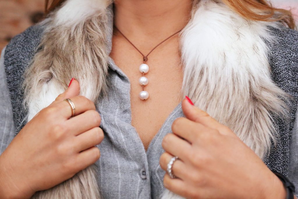 Hilary Kennedy Blog: // Purity & Majesty Pearl Layering Necklace