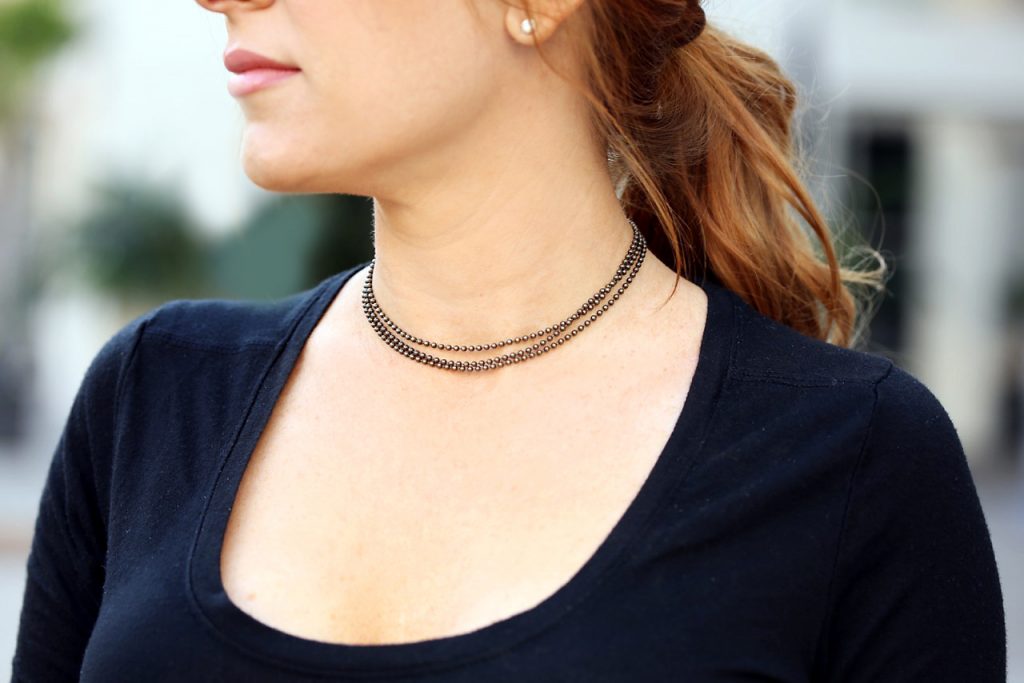Hilary Kennedy Blog: All Black + Uno Magnetic Jewelry