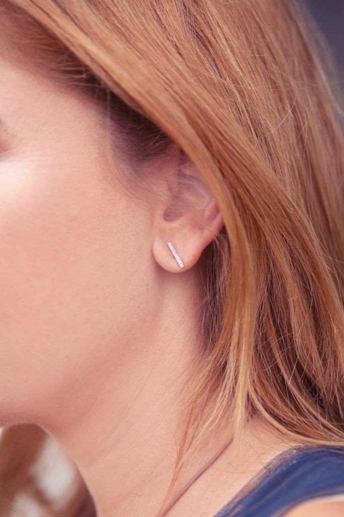 Hilary Kennedy: // West Coast Vibes Adina Reyter Diamond earrings