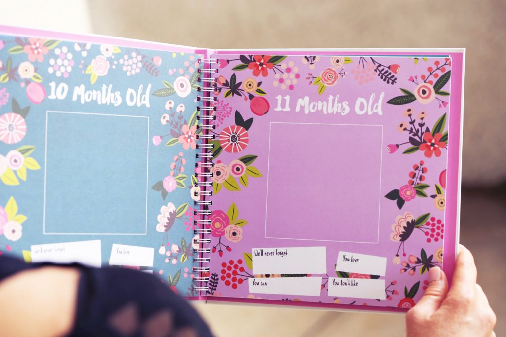 Hilary Kennedy Blog: // Lucy Darling Baby's First Year Memory Book