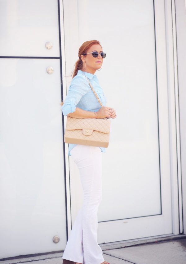 Summer Linen + White Jeans